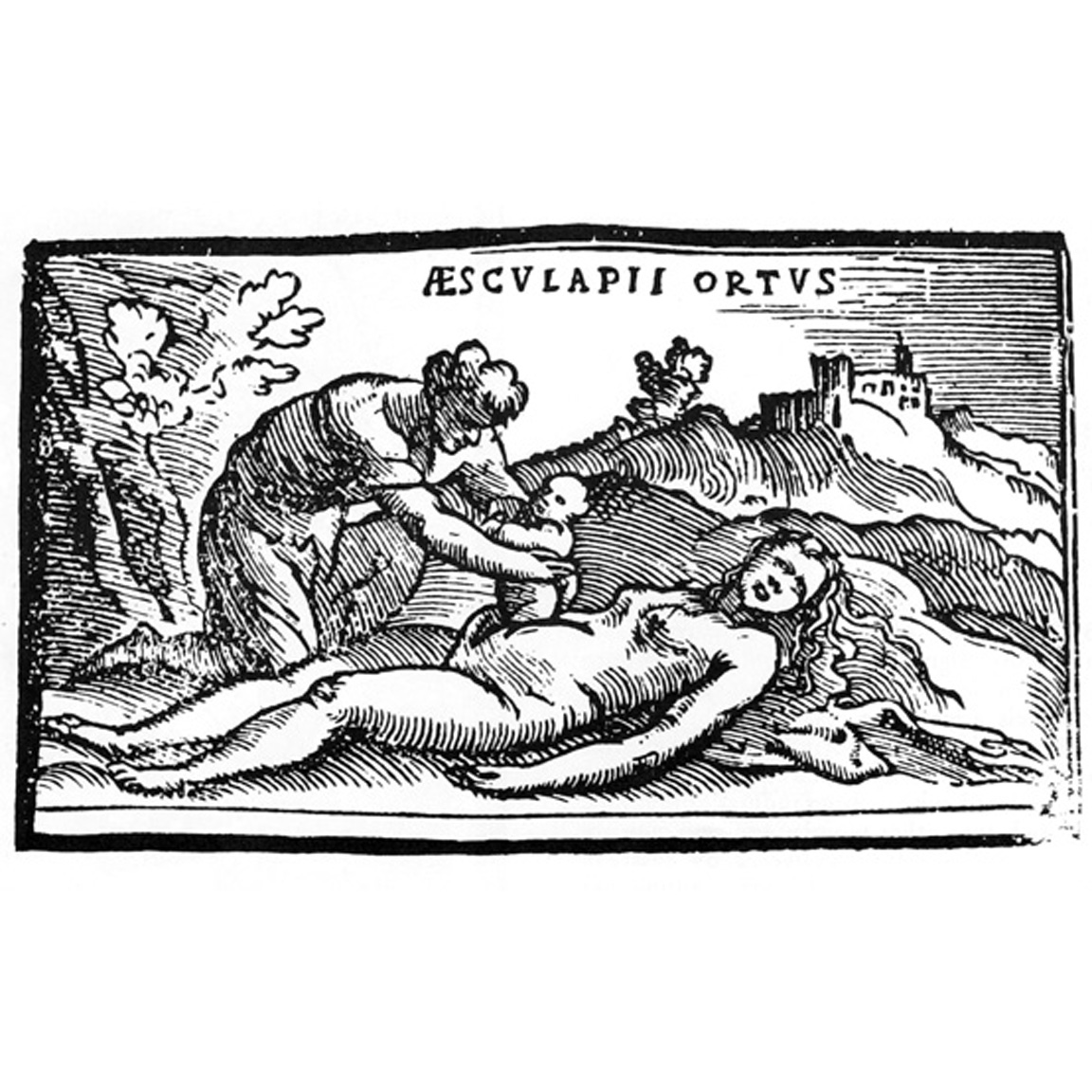 1549 BENEDETTI Cesarean Birth of Aeculapius