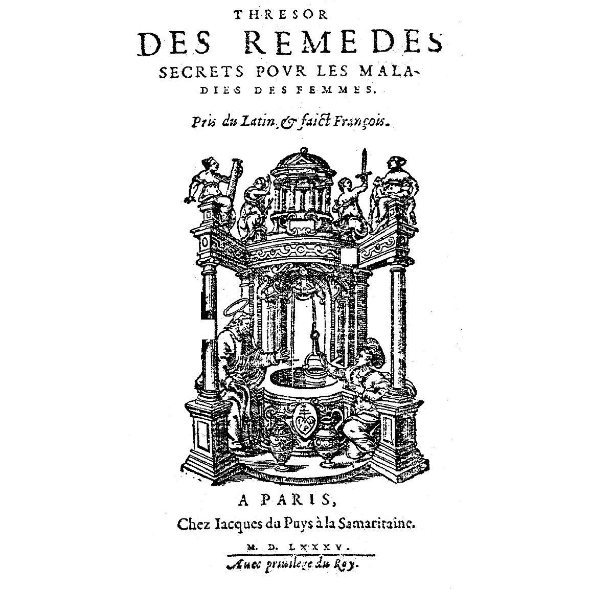 1585-LIEBAULT-MARINELLI-Remèdes-Maladies-Femmes-title page