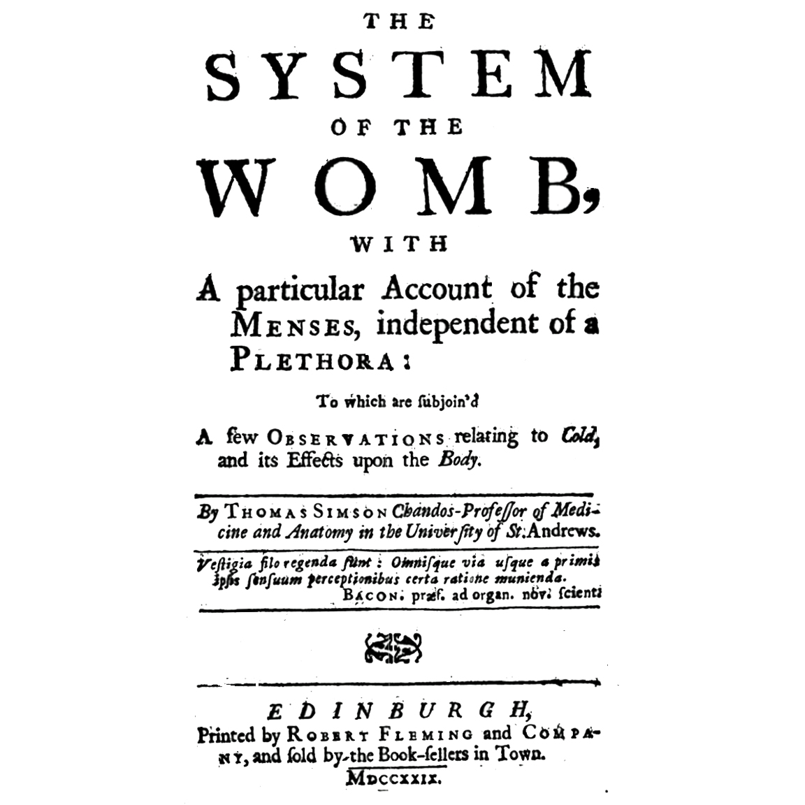 1729-SIMSON-System of the Womb-title