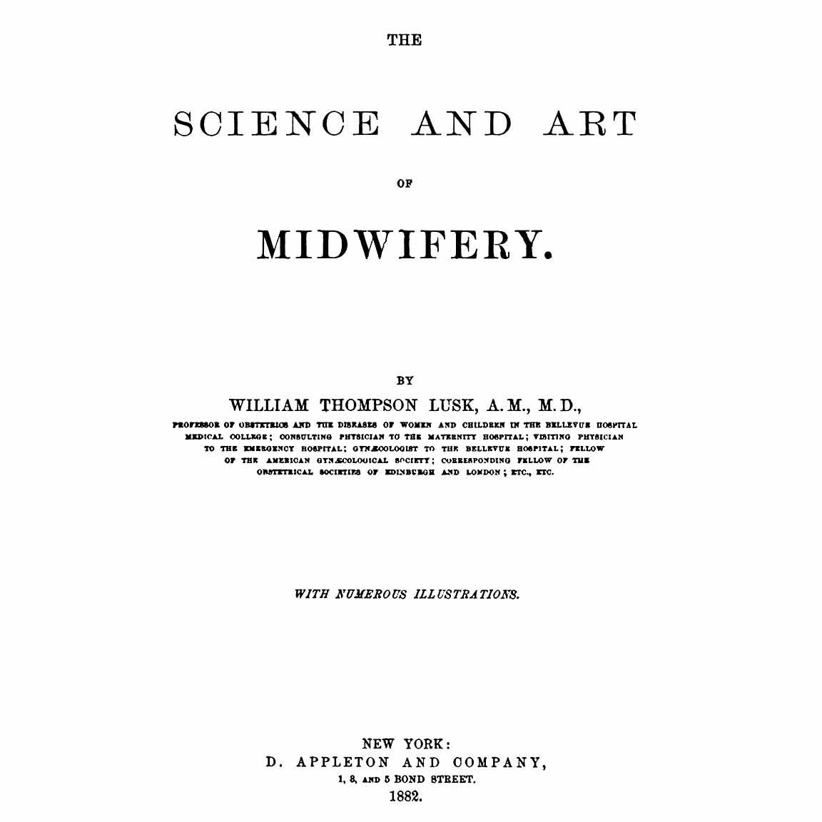 1882-LUSK-Science-Art-Midwifery-title