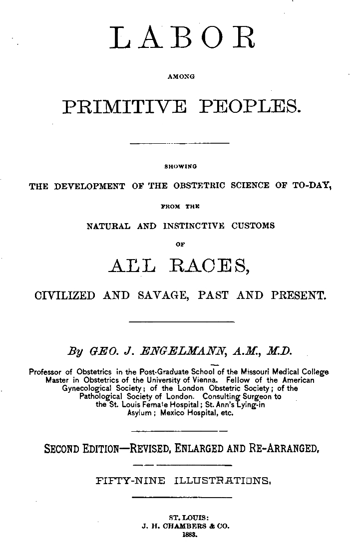 1883-ENGELMANN-Labor-Primitive-title
