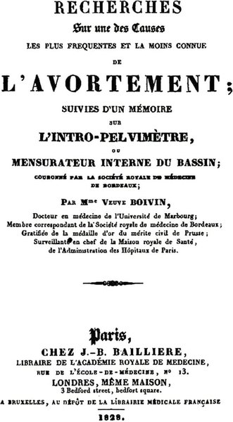 1828 - BOIVIN