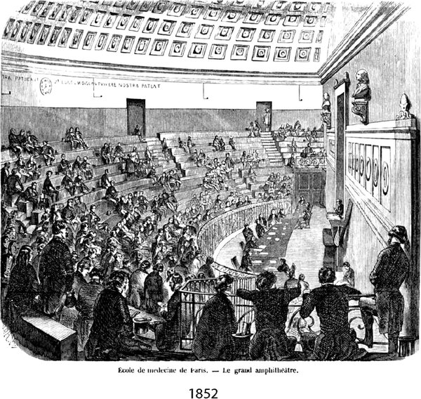 École de médecine, Paris – L'amphithéâtre