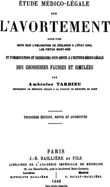 1868 - TARDIEU