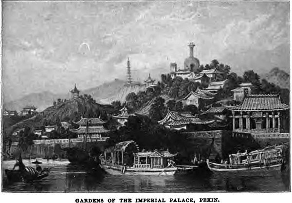 1901 - Gardens of the Imperial Palace, Peking