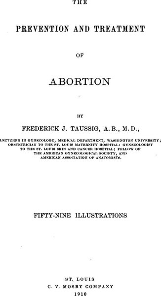 1910 - TAUSSIG